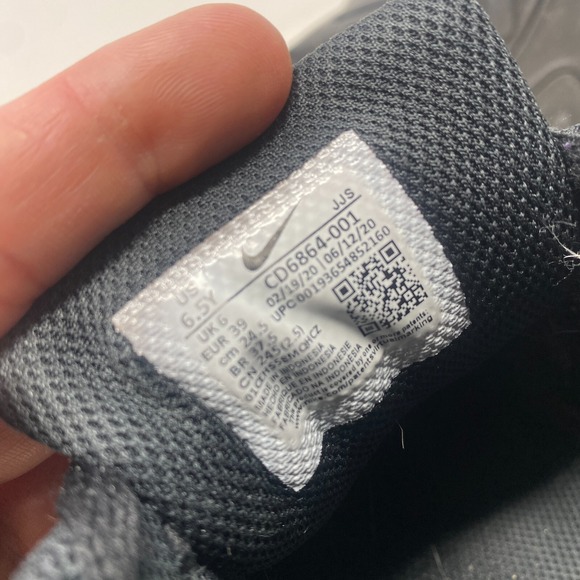 Nike‎ Air Max 90 Triple Black Sneakers CD6864-001 Youth Size 6.5Y - Picture 14 of 14